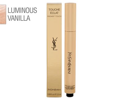 ysl touche eclat radiant touch 2.5 luminous vanilla|More.